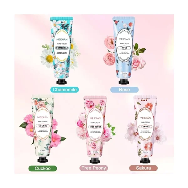 Crema de manos pack floral