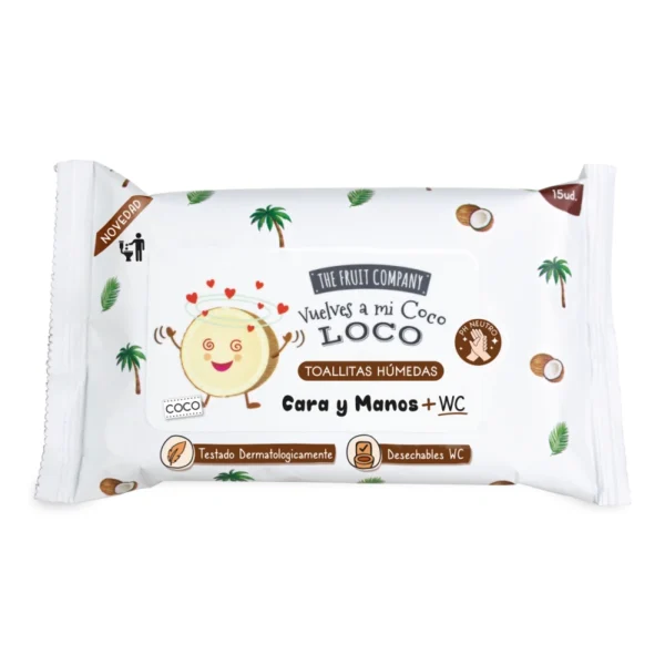 Toallitas húmedas coco