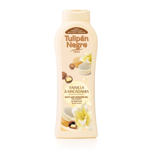 Gel de baño vainilla & macadamia