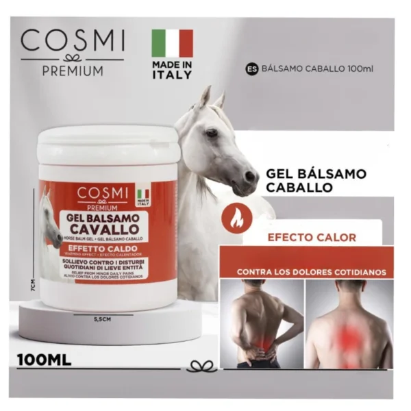 Gel bálsamo caballo