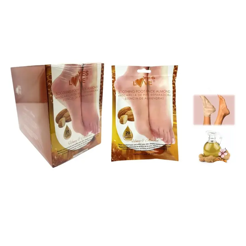 Mascarilla pies Yes love