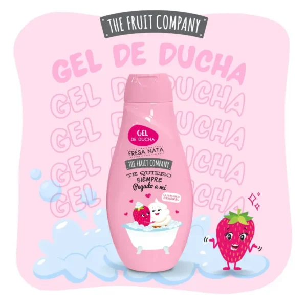 Gel de ducha fresa y nata - Imagen 2